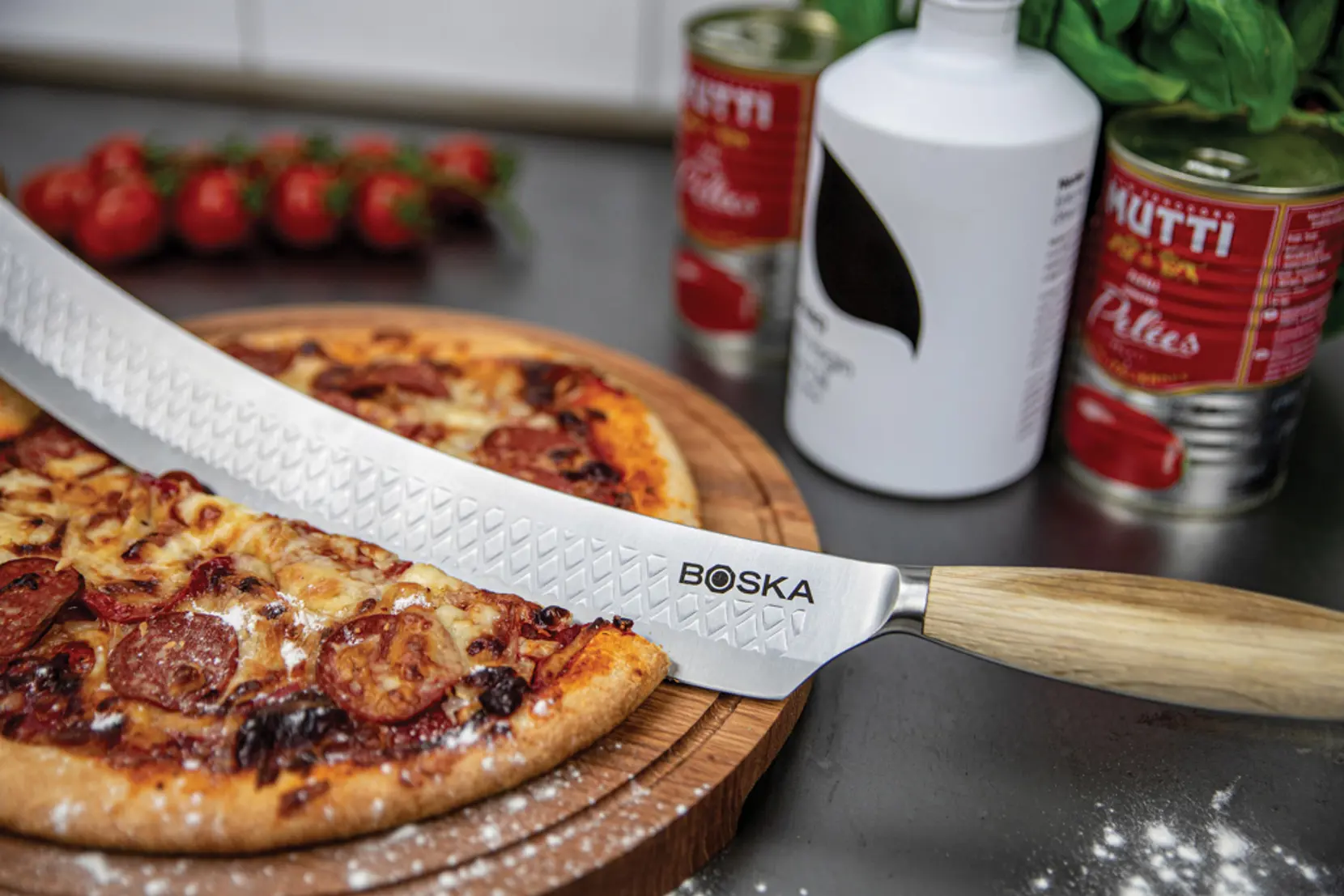 Bild på BOSKA Pizza- & Ostkniv Oslo+ Nr.4 Bild på BOSKA Pizza- & Ostkniv Oslo+ Nr.4