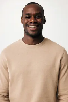 Bild på Iqoniq Denali sweatshirt i återvunnen ofärgad bomull