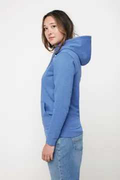 Bild på Iqoniq Torres hoodie i återvunnen ofärgad bomull