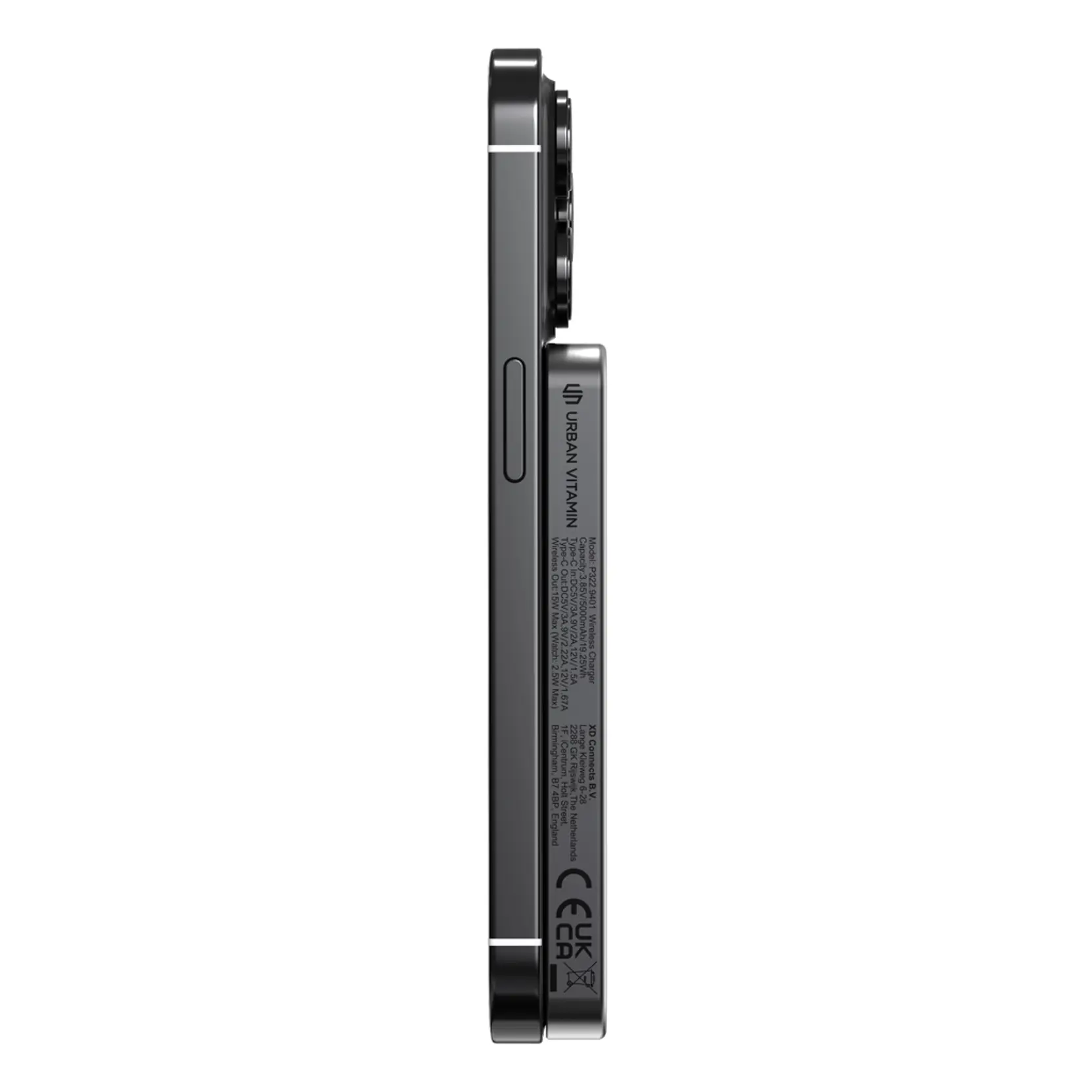 Bild på Urban Vitamin Marin 5000mAh magnetisk 15W trådlös powerbank