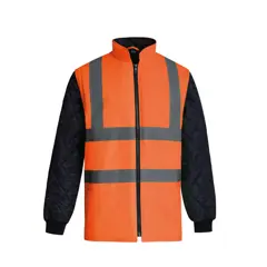 Bild på Fluo Quilted Jacket with Zip-Off Sleeves