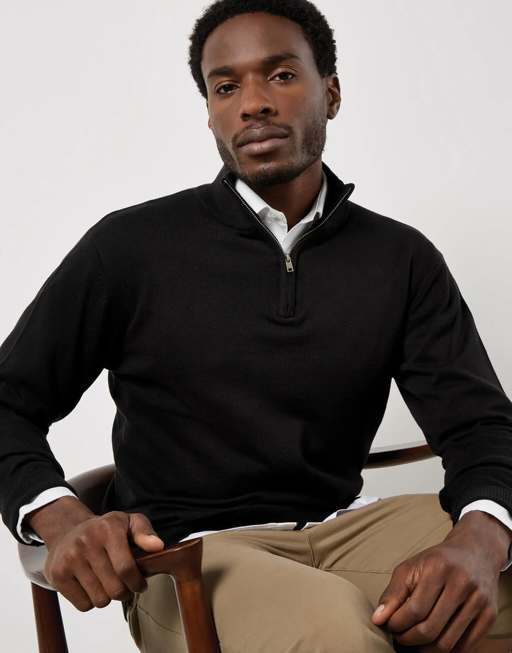 Bild på Regular Fit Arundel 1/4 Zip Sweater Bild på Regular Fit Arundel 1/4 Zip Sweater