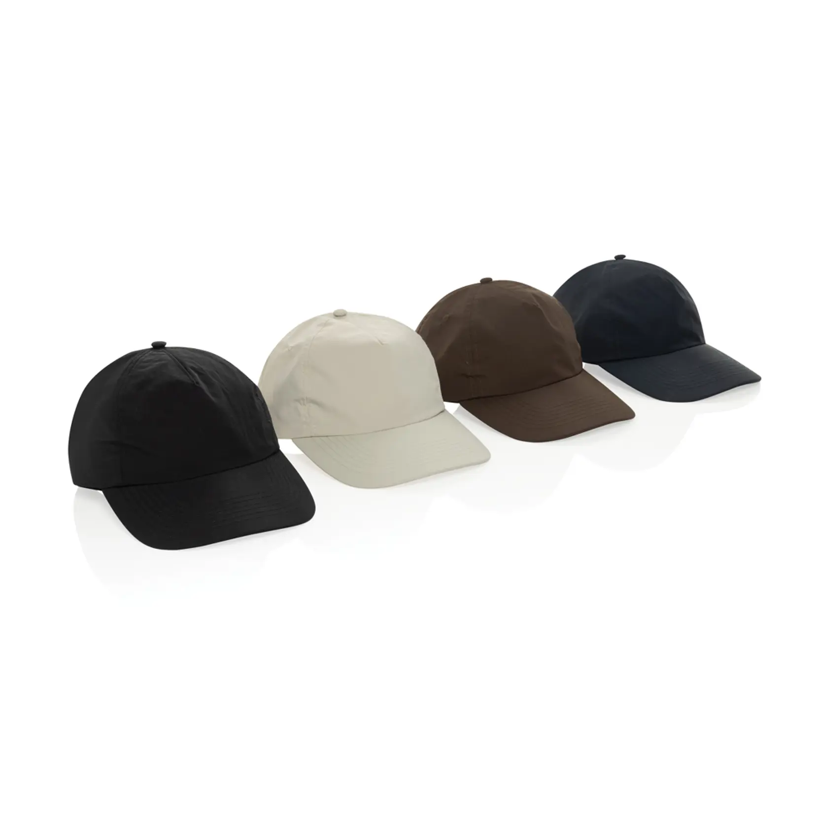 Bild på KENTO URBAN RCS återvunnen nylon 5-panels baseballkeps Bild på KENTO URBAN RCS återvunnen nylon 5-panels baseballkeps