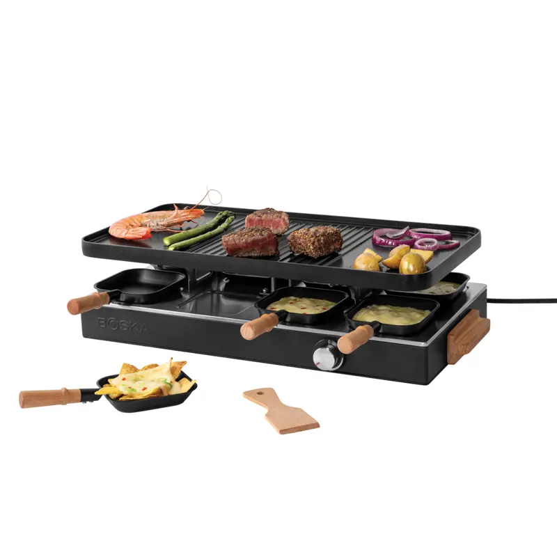 BOSKA Raclette Gourmet Party, 8 pers. (EU typ F)
