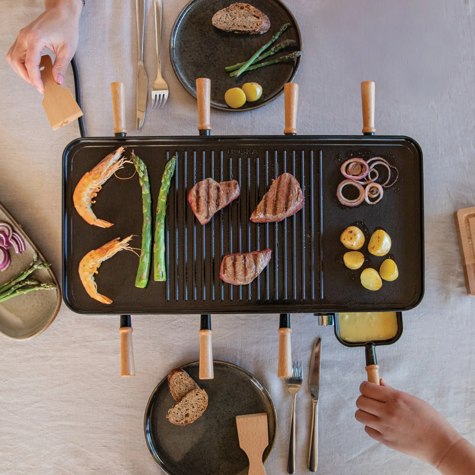 Bild på BOSKA Raclette Gourmet Party, 8 pers. (EU typ F)