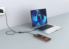 Bild på Terra 100 W RCS-kabel med dubbel USB-C-utgång