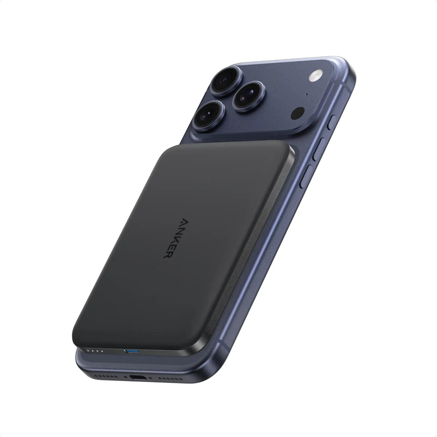 Bild på Anker Nano trådlös powerbank 5K 15W MagGo slim Qi 2.0