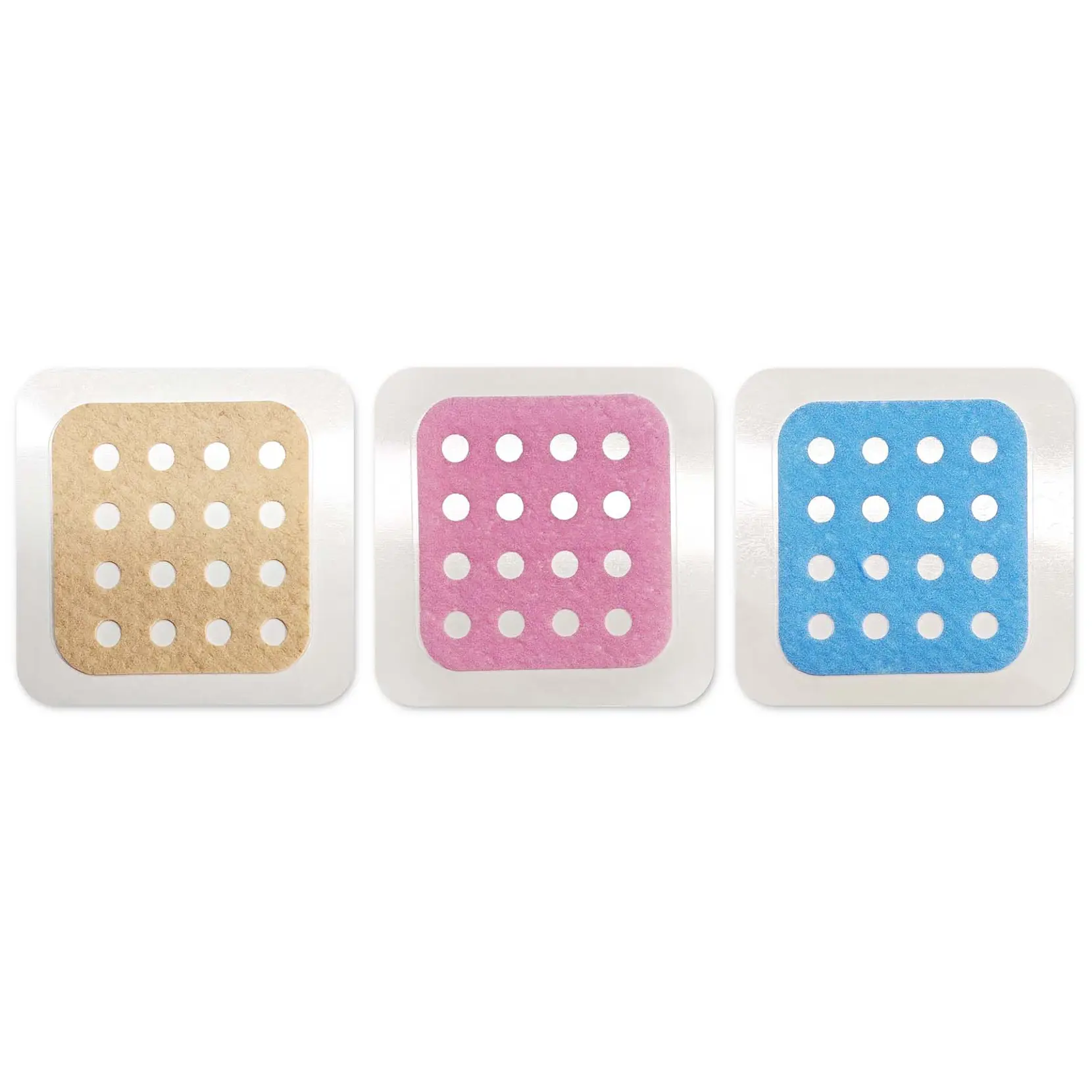 Bild på 3-pack anti-kliplåster i kuvert med fullfärgstryck Bild på 3-pack anti-kliplåster i kuvert med fullfärgstryck