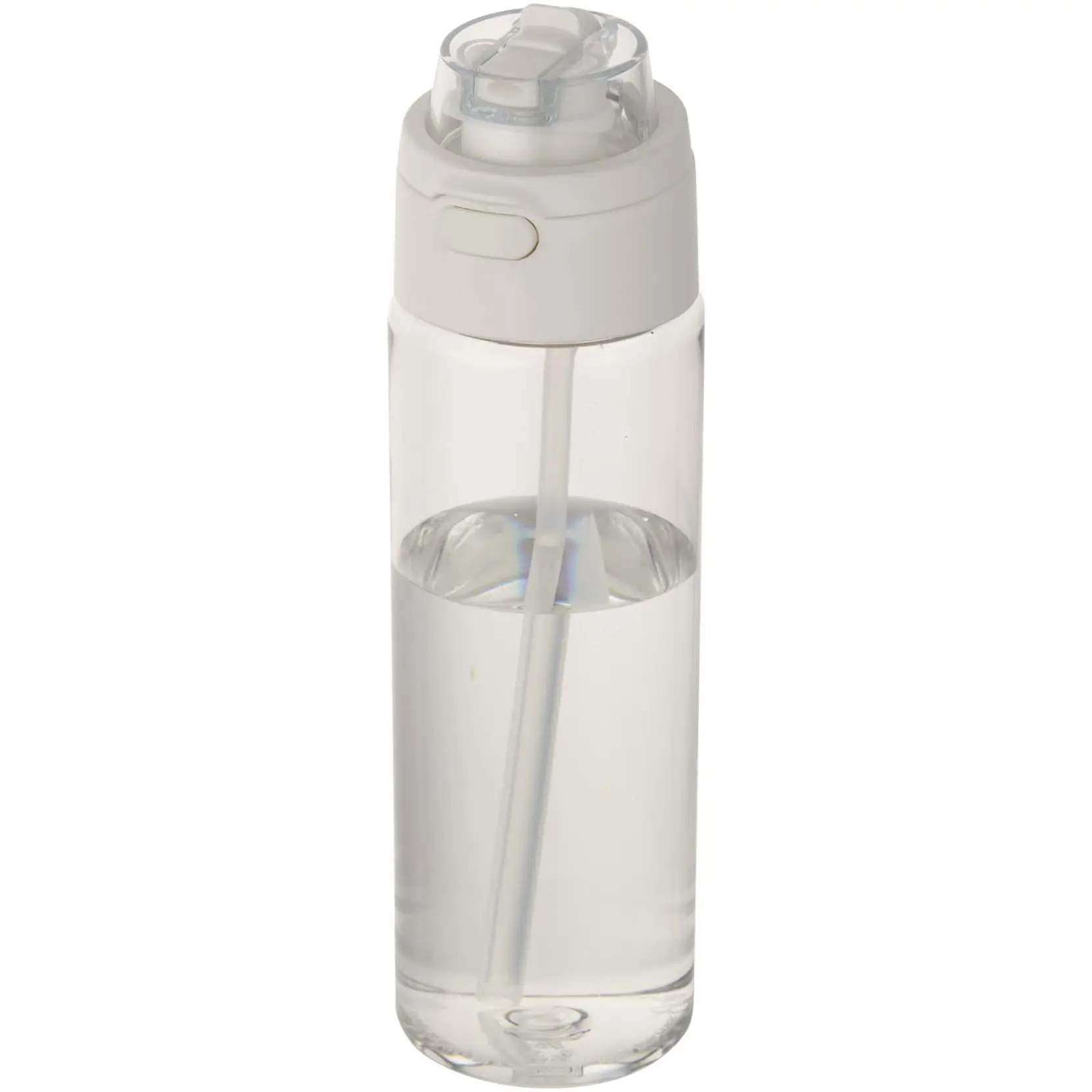 Bild på Theron 700 ml vattenflaska i återvunnen plast från RCS med lock med dubbla funktioner och utfällbart sugrör Bild på Theron 700 ml vattenflaska i återvunnen plast från RCS med lock med dubbla funktioner och utfällbart sugrör