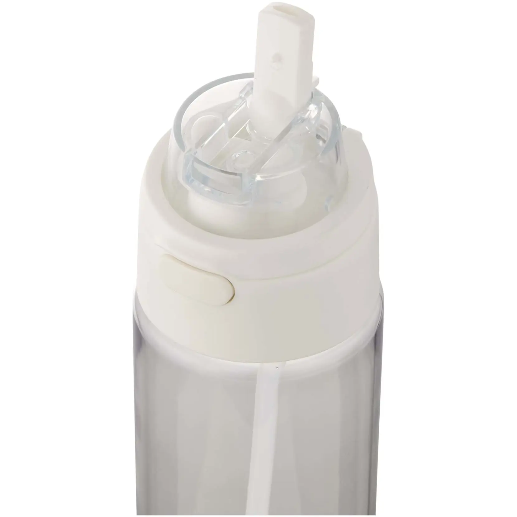 Bild på Theron 700 ml vattenflaska i återvunnen plast från RCS med lock med dubbla funktioner och utfällbart sugrör Bild på Theron 700 ml vattenflaska i återvunnen plast från RCS med lock med dubbla funktioner och utfällbart sugrör