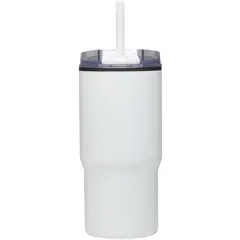 Bild på Westin 540 ml RCS-mugg i återvunnet material med dubbelvägg och isolering samt sugrör