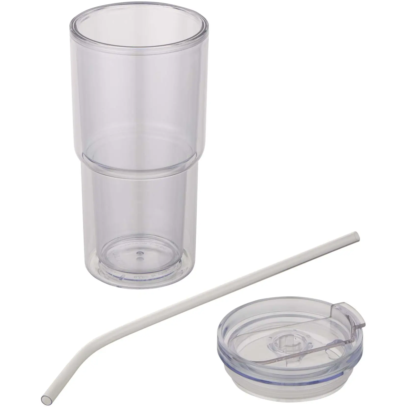 Bild på Archer 480 ml plastmugg med dubbla väggar