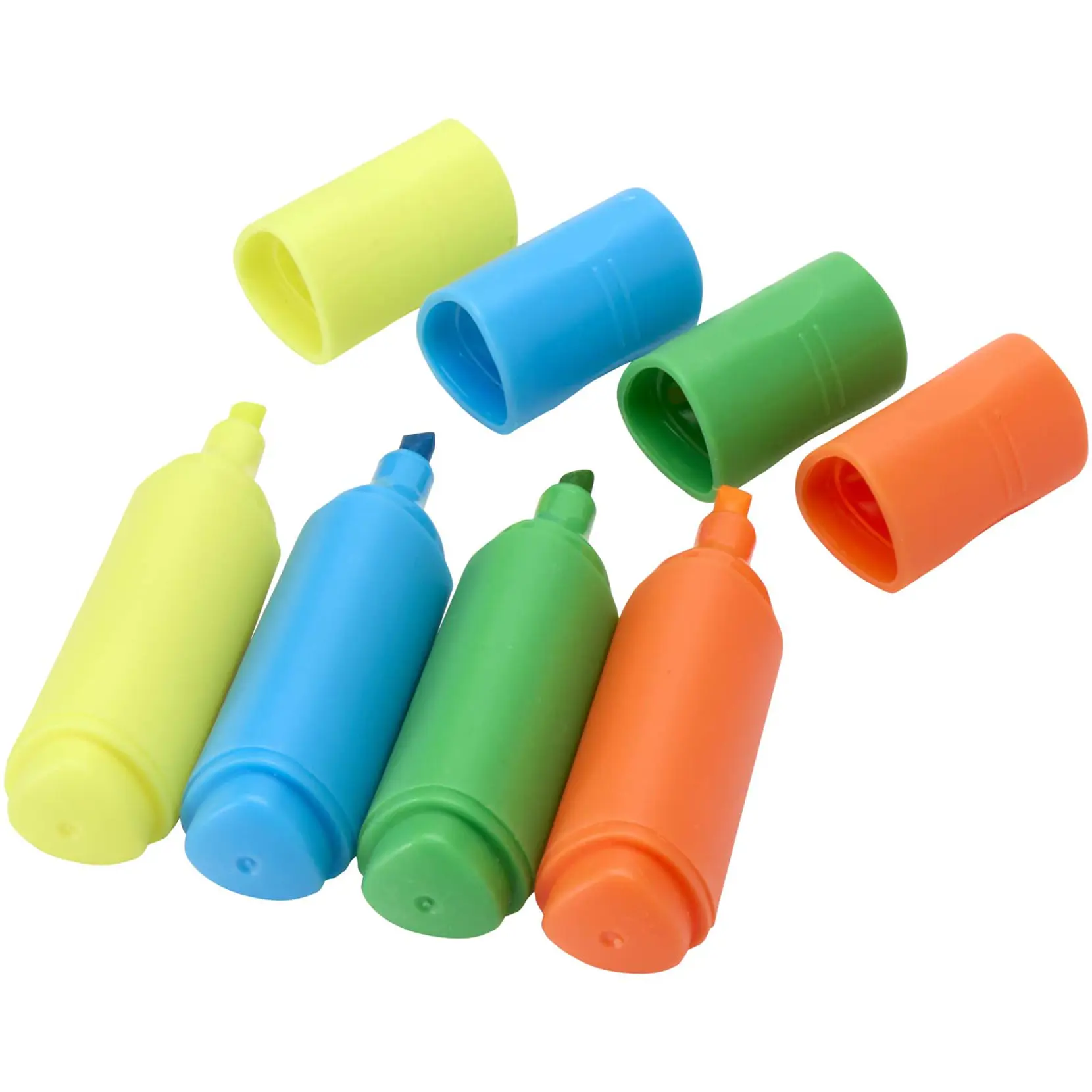 Bild på Mini överstrykningspennor av återvunnen plast Bild på Mini överstrykningspennor av återvunnen plast