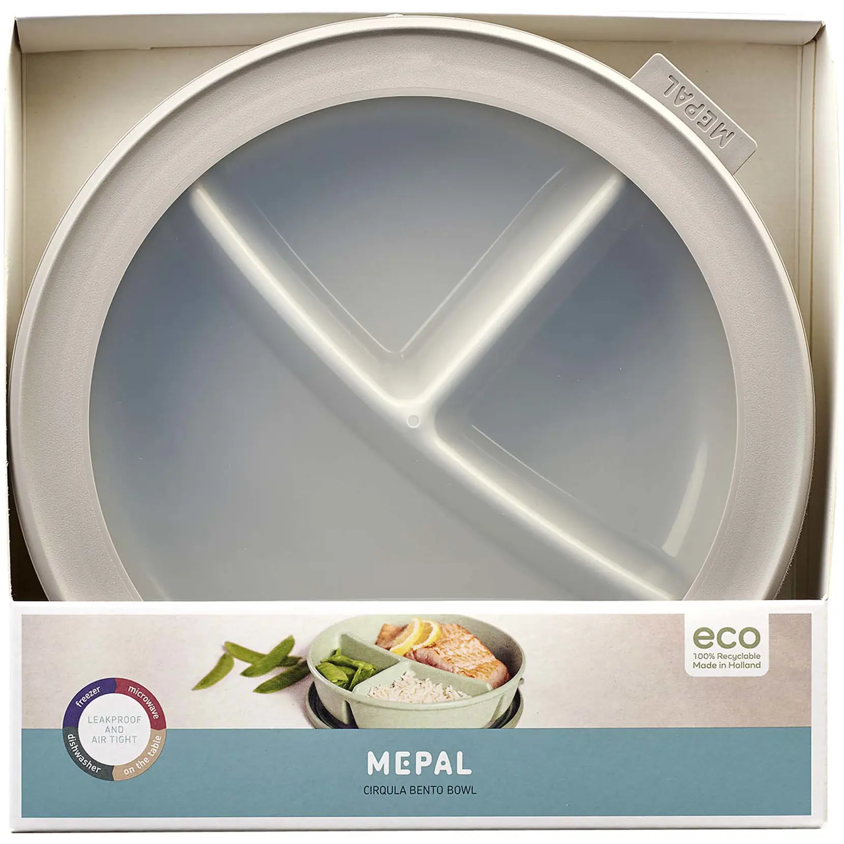 Bild på Mepal Cirqula Bento-skål (250+250+500 ml) Bild på Mepal Cirqula Bento-skål (250+250+500 ml)