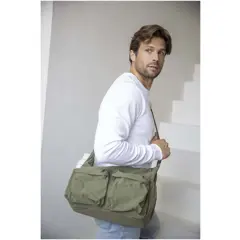 Bild på Calli 13" axelväska för laptop i GRS-återvunnen nylon