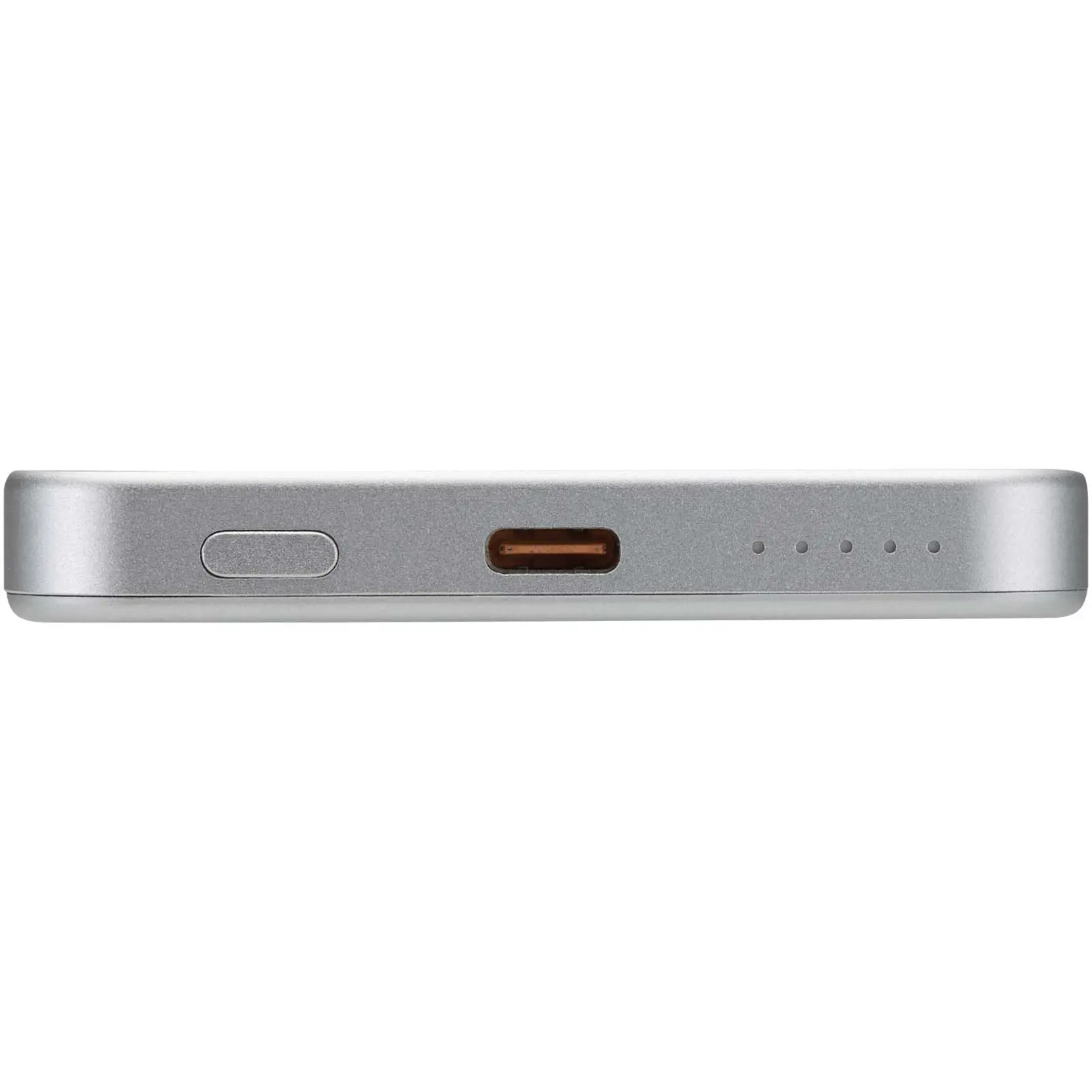 Bild på Avis 5000 mAh magnetisk powerbank i RCS-återvunnet aluminium Bild på Avis 5000 mAh magnetisk powerbank i RCS-återvunnet aluminium