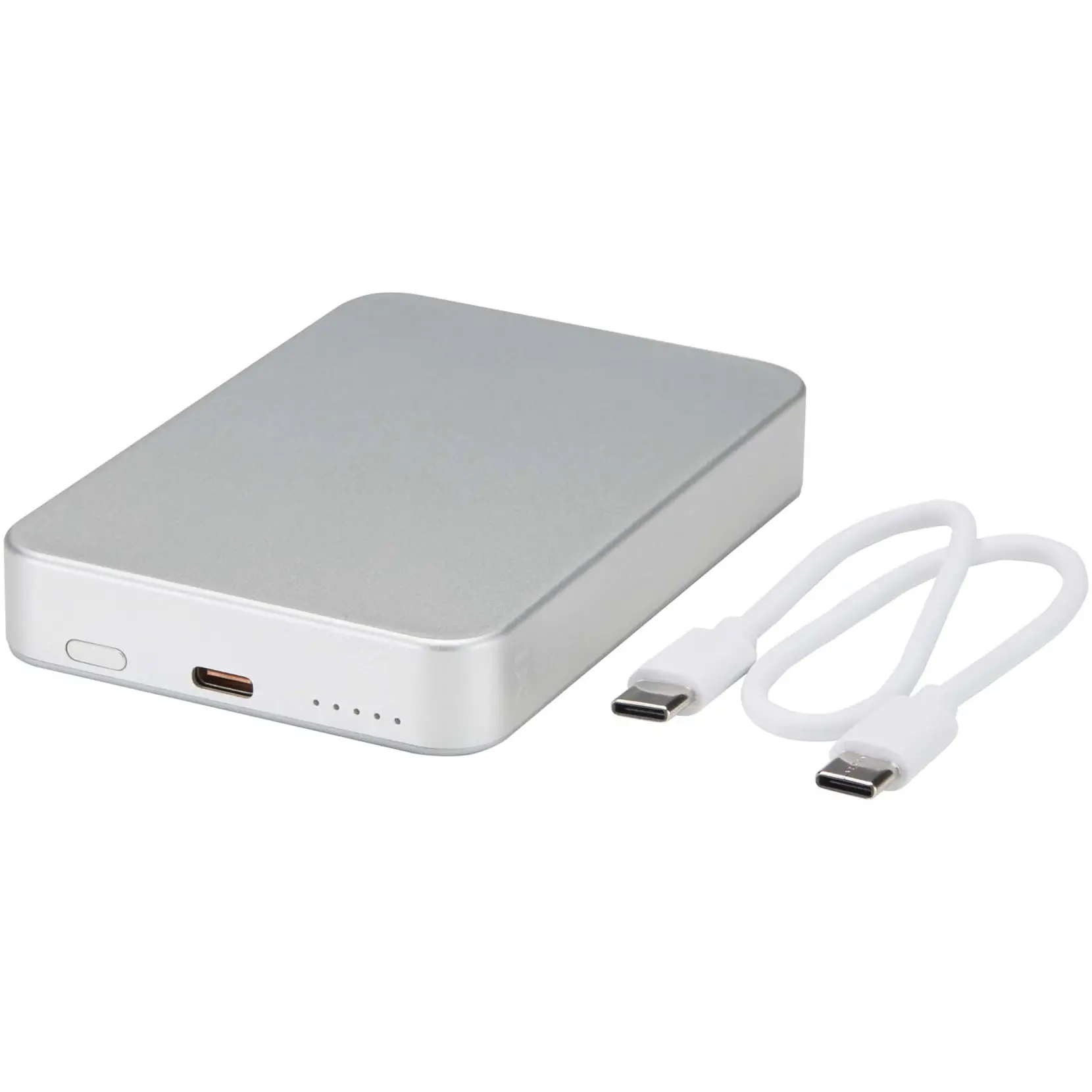 Bild på Avis 10 000 mAh magnetisk powerbank i RCS-återvunnet aluminium Bild på Avis 10 000 mAh magnetisk powerbank i RCS-återvunnet aluminium