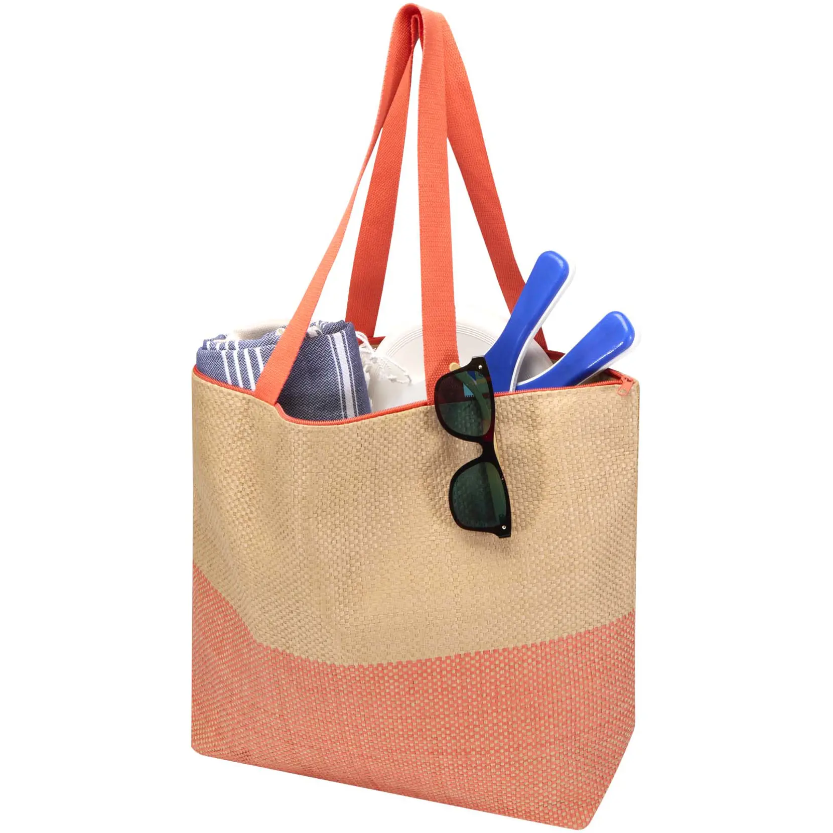 Bild på Rhythm stor kasse i stråpapper med dragkedja 21 L Bild på Rhythm stor kasse i stråpapper med dragkedja 21 L