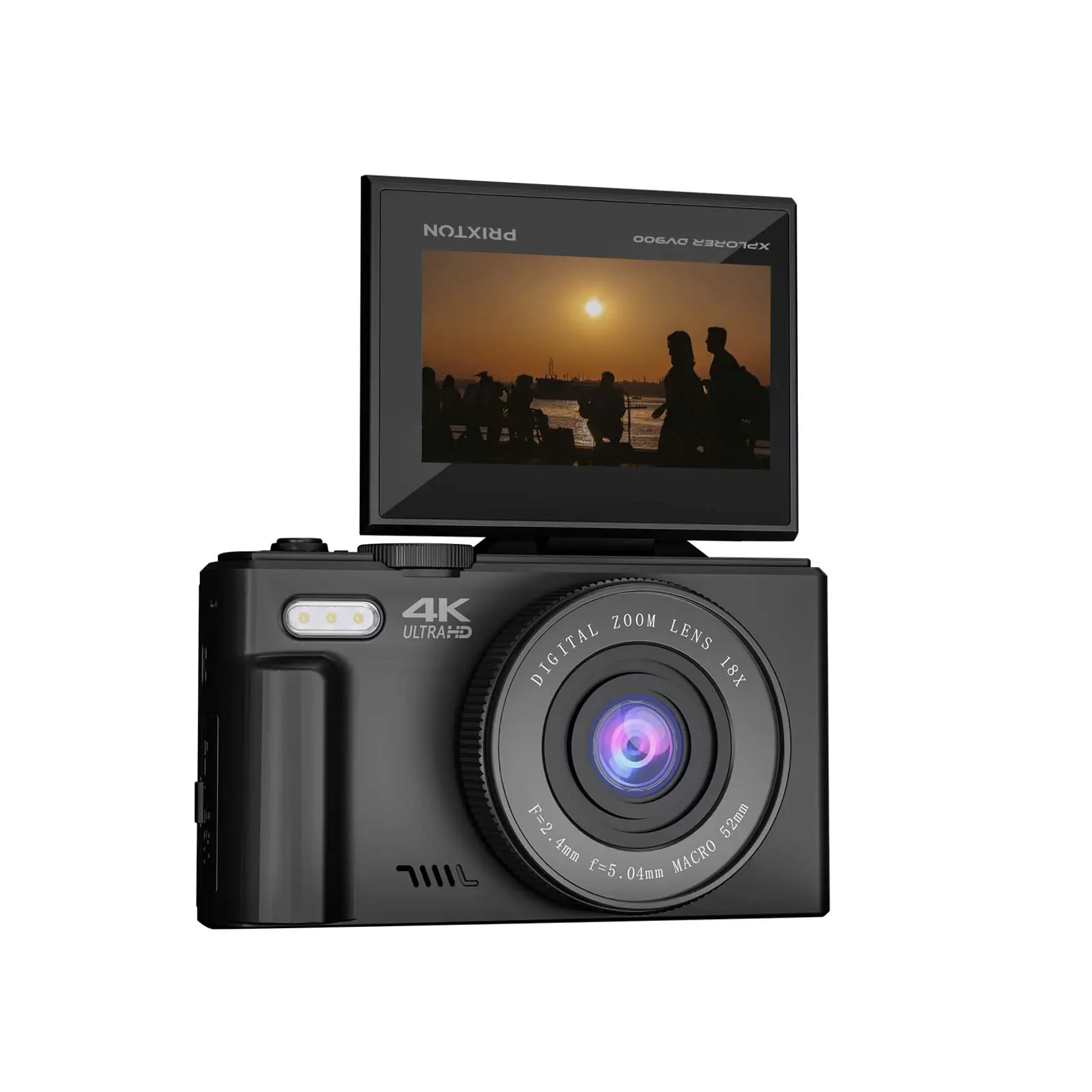 Bild på Prixton DV900 XPLORER 4K-digitalkamera Bild på Prixton DV900 XPLORER 4K-digitalkamera