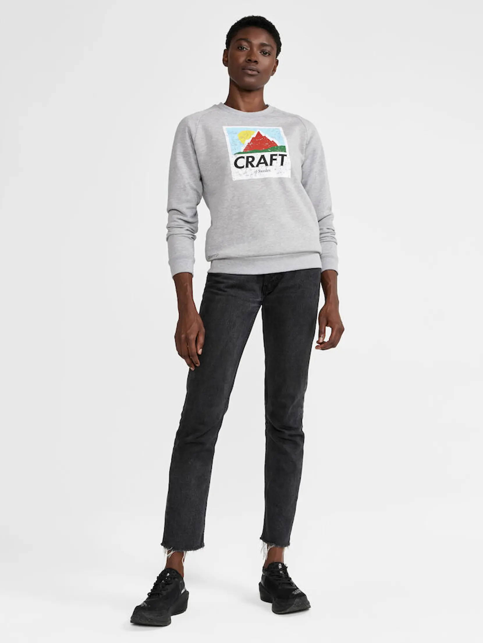 Bild på Retro Crew Neck W Bild på Retro Crew Neck W