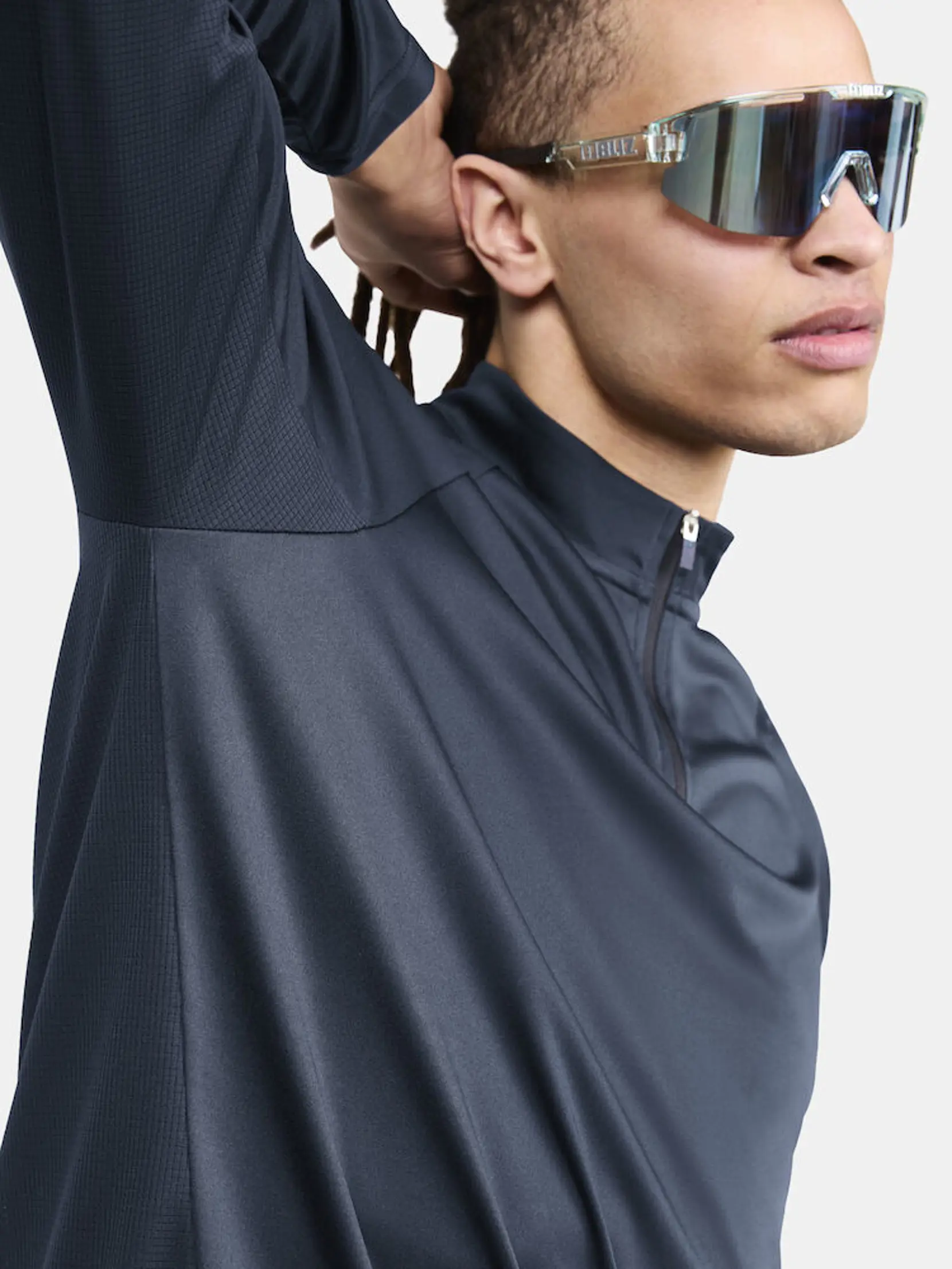 Bild på Eaze LS Half Zip Tee M