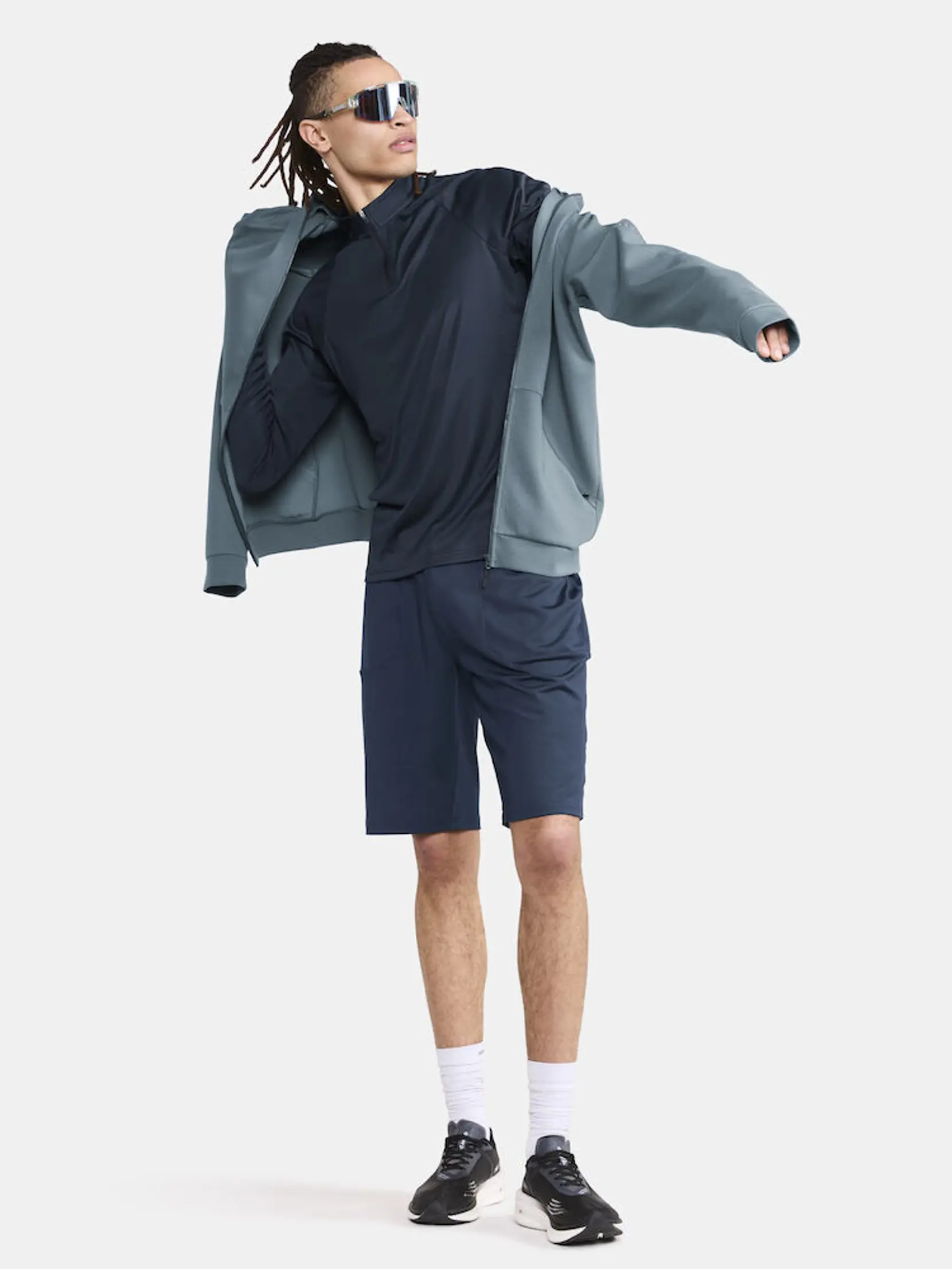Bild på Eaze LS Half Zip Tee M