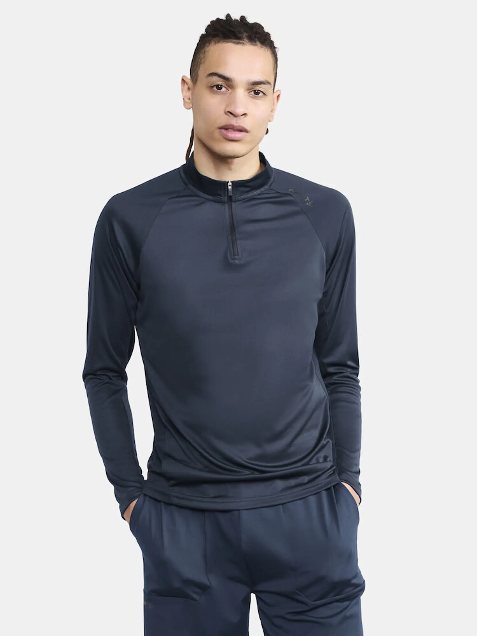 Bild på Eaze LS Half Zip Tee M