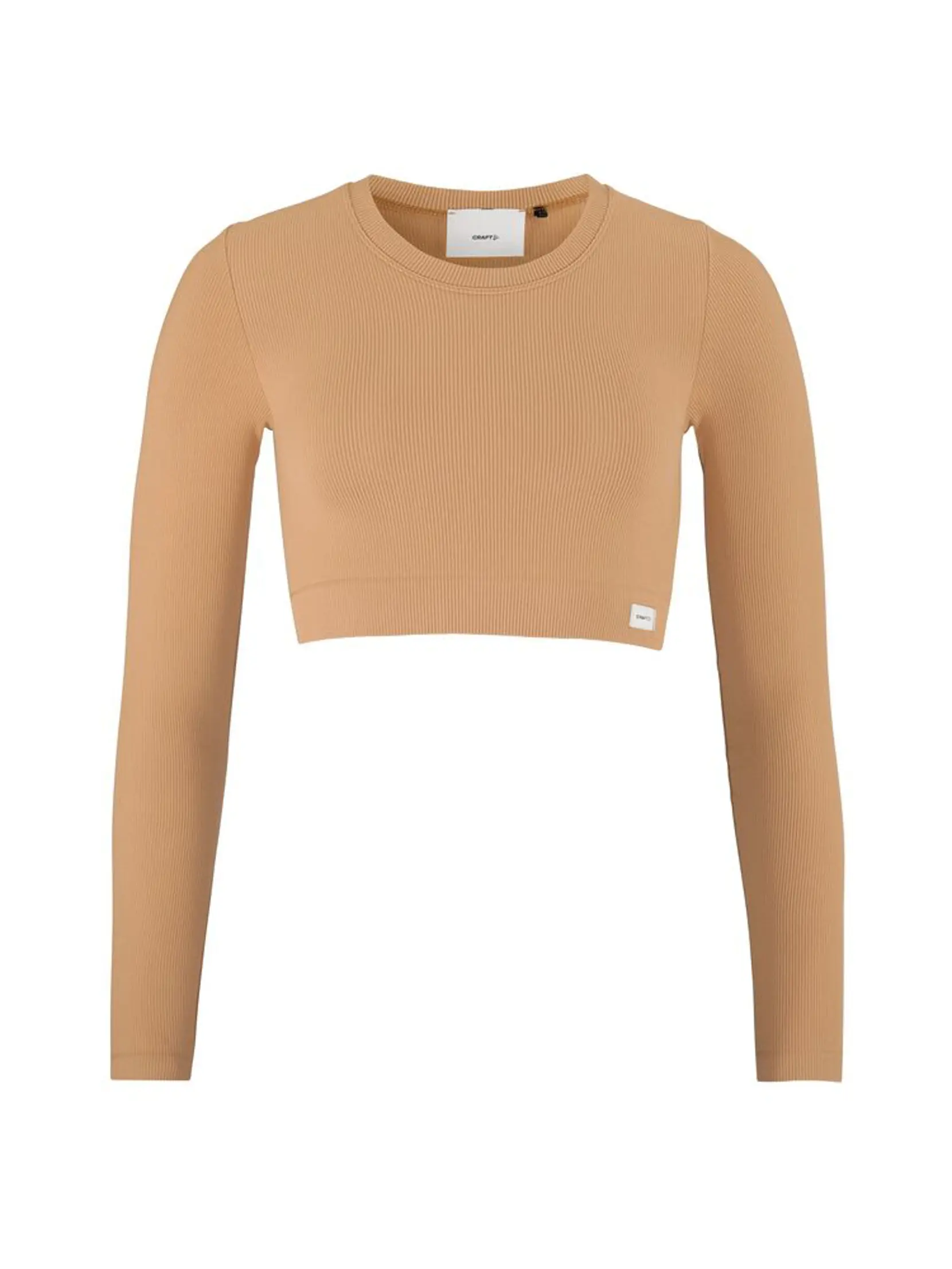 Bild på Collective Rib Cropped LS Top W Bild på Collective Rib Cropped LS Top W