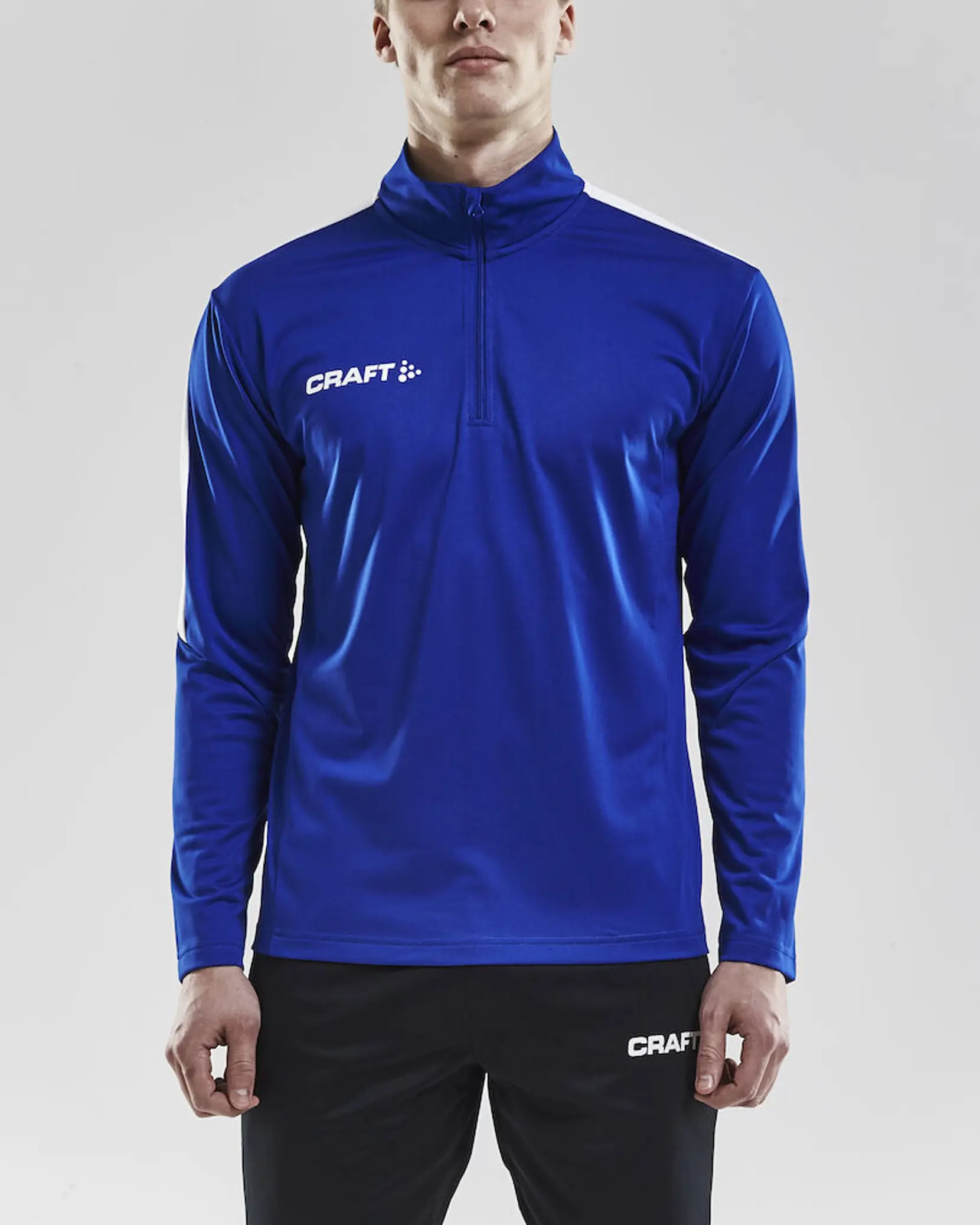 Bild på Progress Halfzip Ls Tee M Bild på Progress Halfzip Ls Tee M