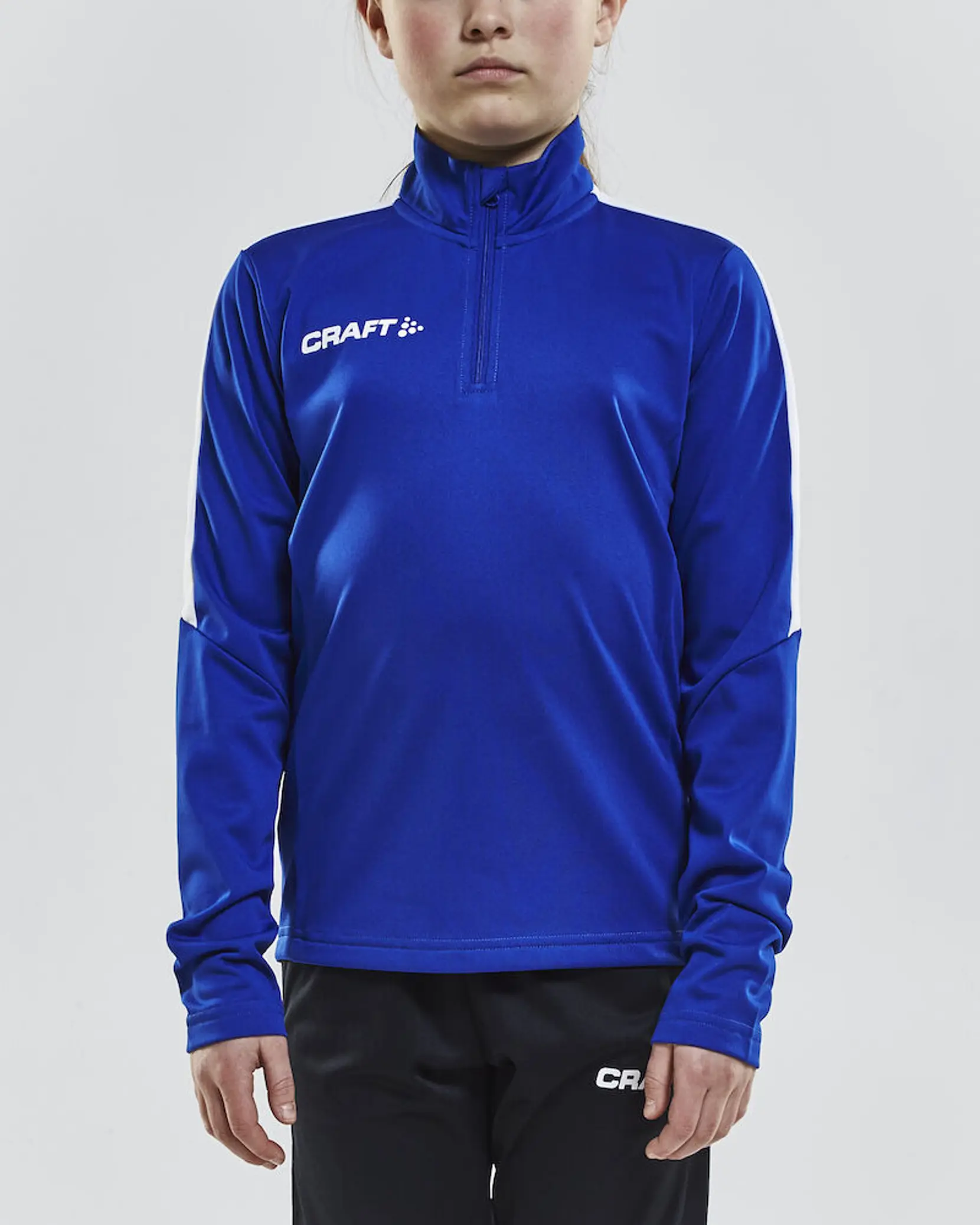 Bild på Progress Halfzip Ls Tee Jr Bild på Progress Halfzip Ls Tee Jr