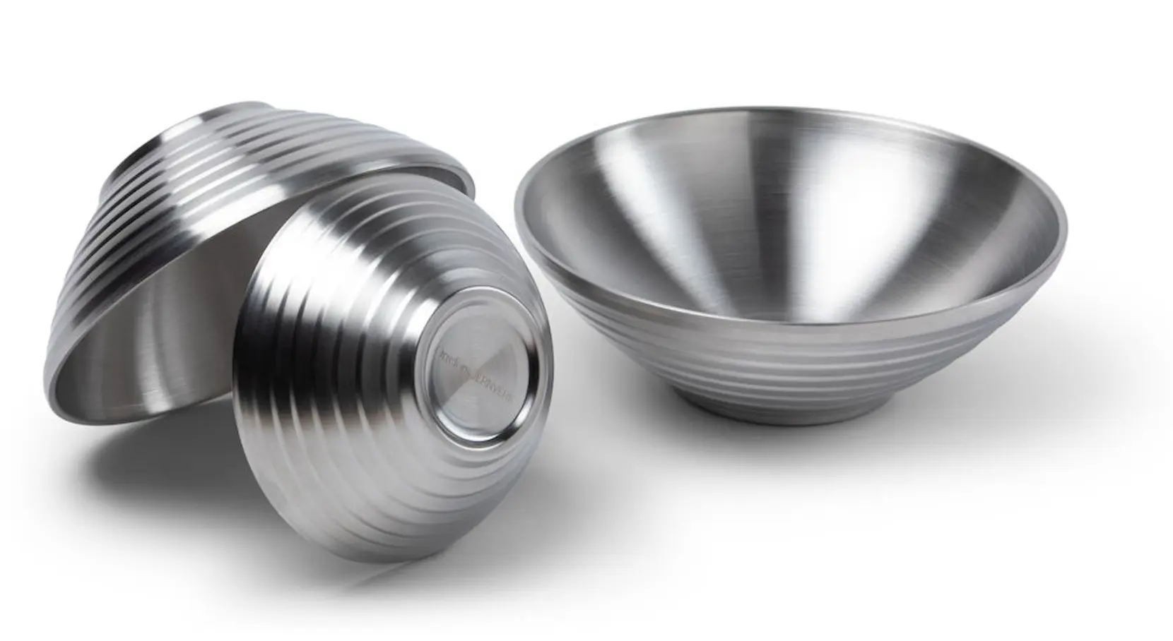 Bild på Skål Stainless Dubbelvägg 3-pack Bild på Skål Stainless Dubbelvägg 3-pack