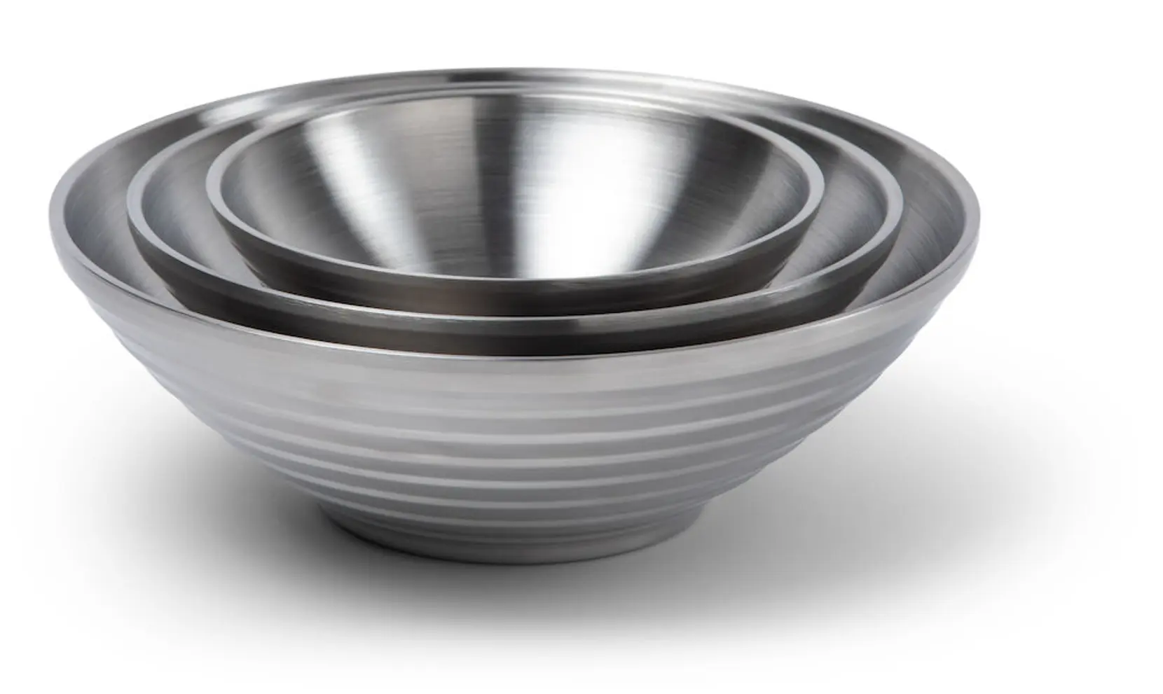 Bild på Skål Stainless Dubbelvägg 3-pack Bild på Skål Stainless Dubbelvägg 3-pack