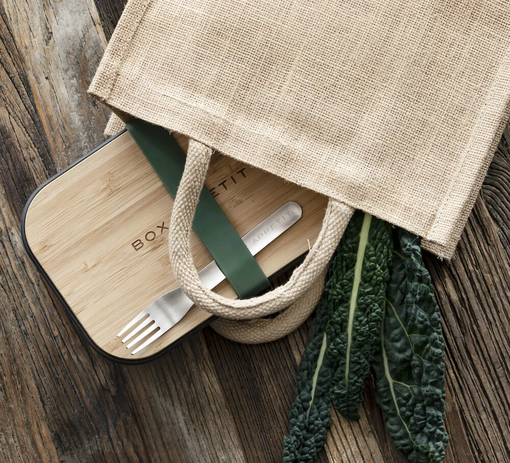 Bild på Lunchbag Jute Bild på Lunchbag Jute