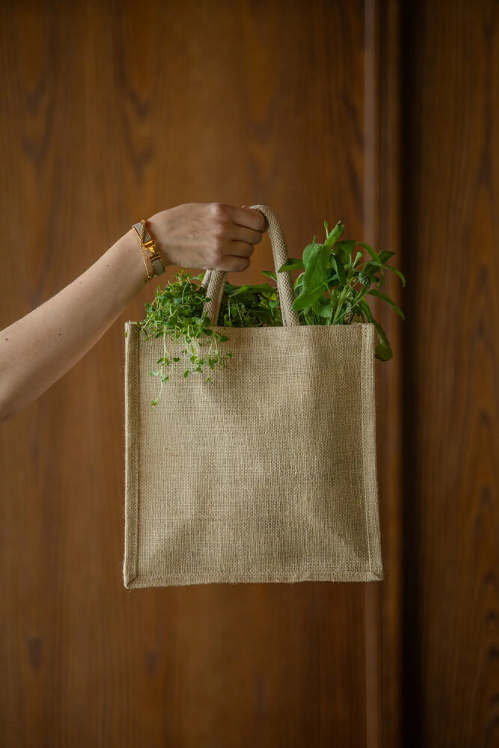 Bild på Lunchbag Jute Bild på Lunchbag Jute