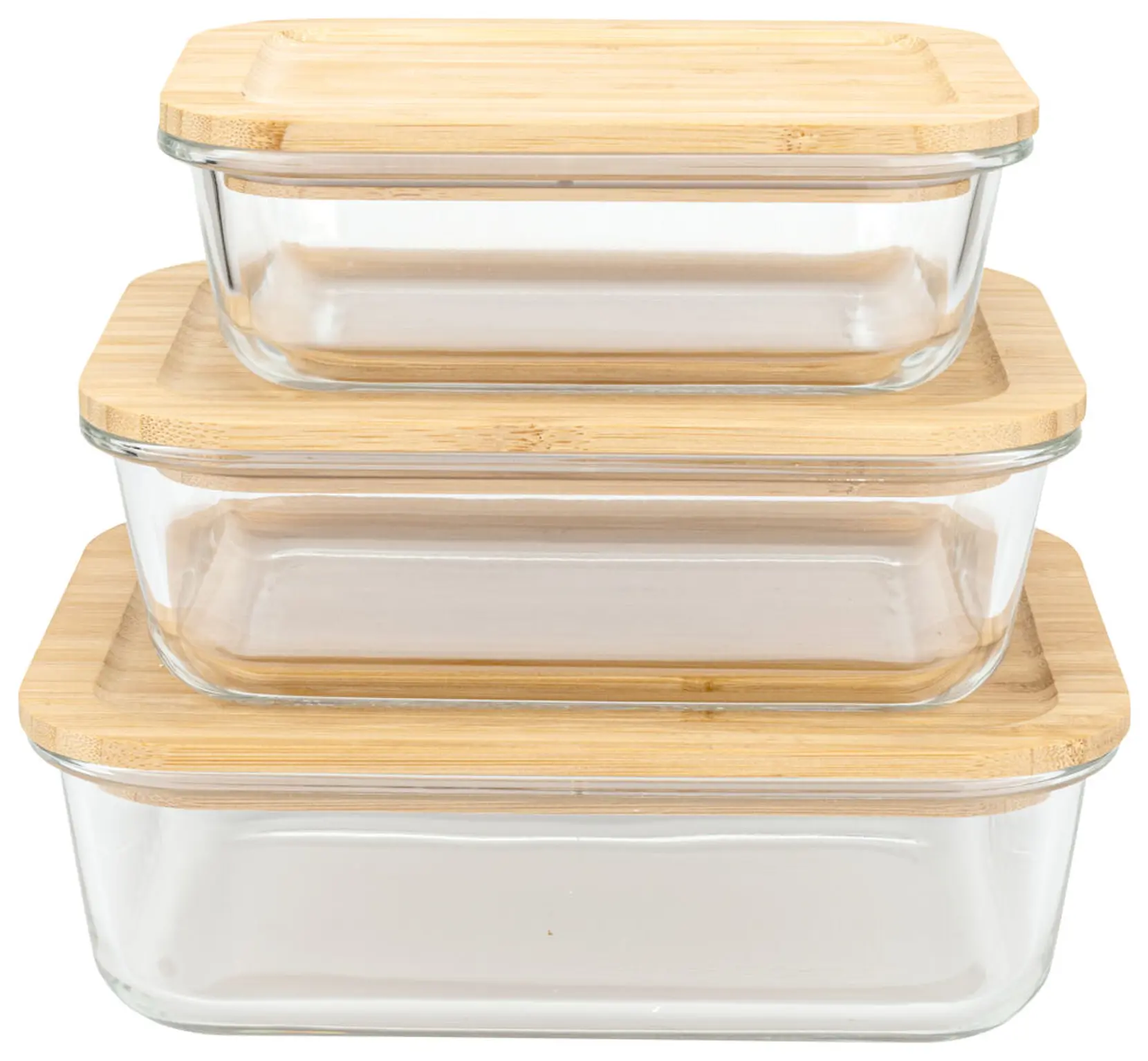Bild på Matlåda Glas 3-pack