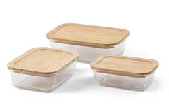Bild på Matlåda Glas 3-pack