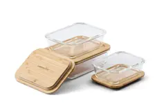 Bild på Matlåda Glas 3-pack