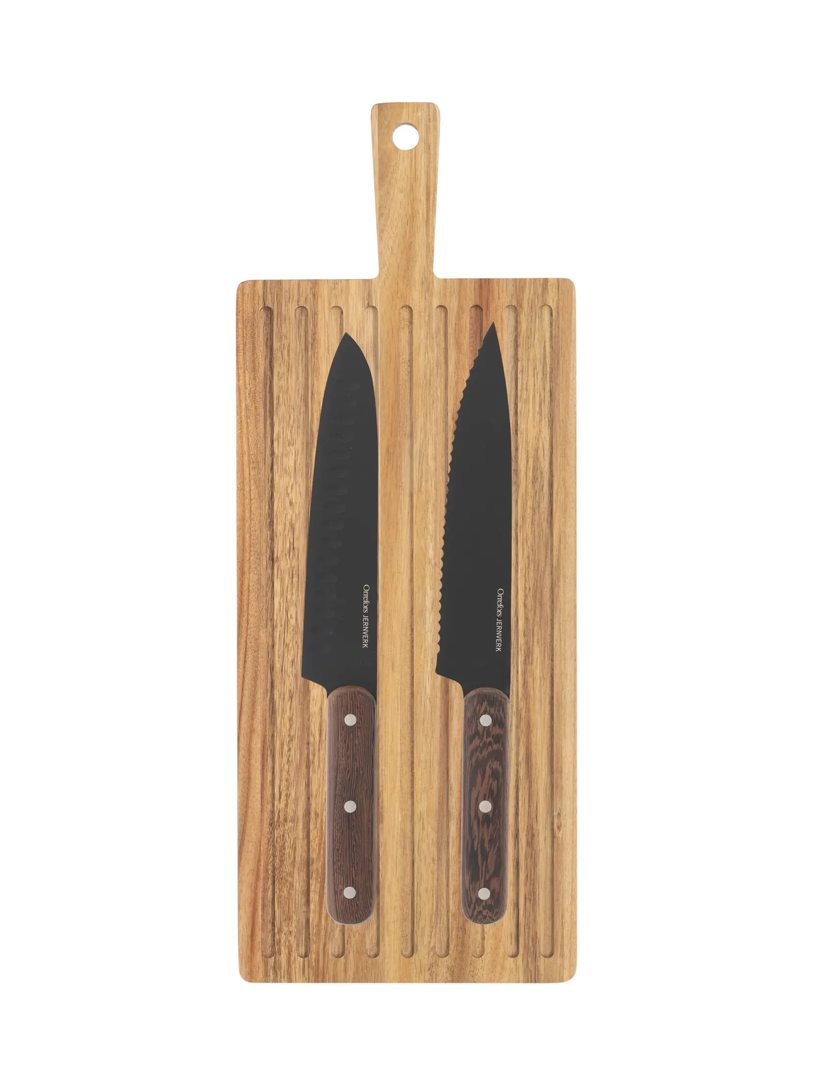 Bild på Blacksmith knivar 2-pack med skärbräda Bild på Blacksmith knivar 2-pack med skärbräda