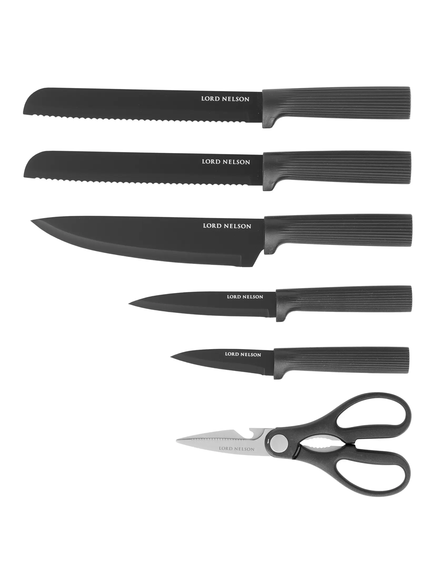 Bild på Knivset, 7 delar med knivblock Bild på Knivset, 7 delar med knivblock