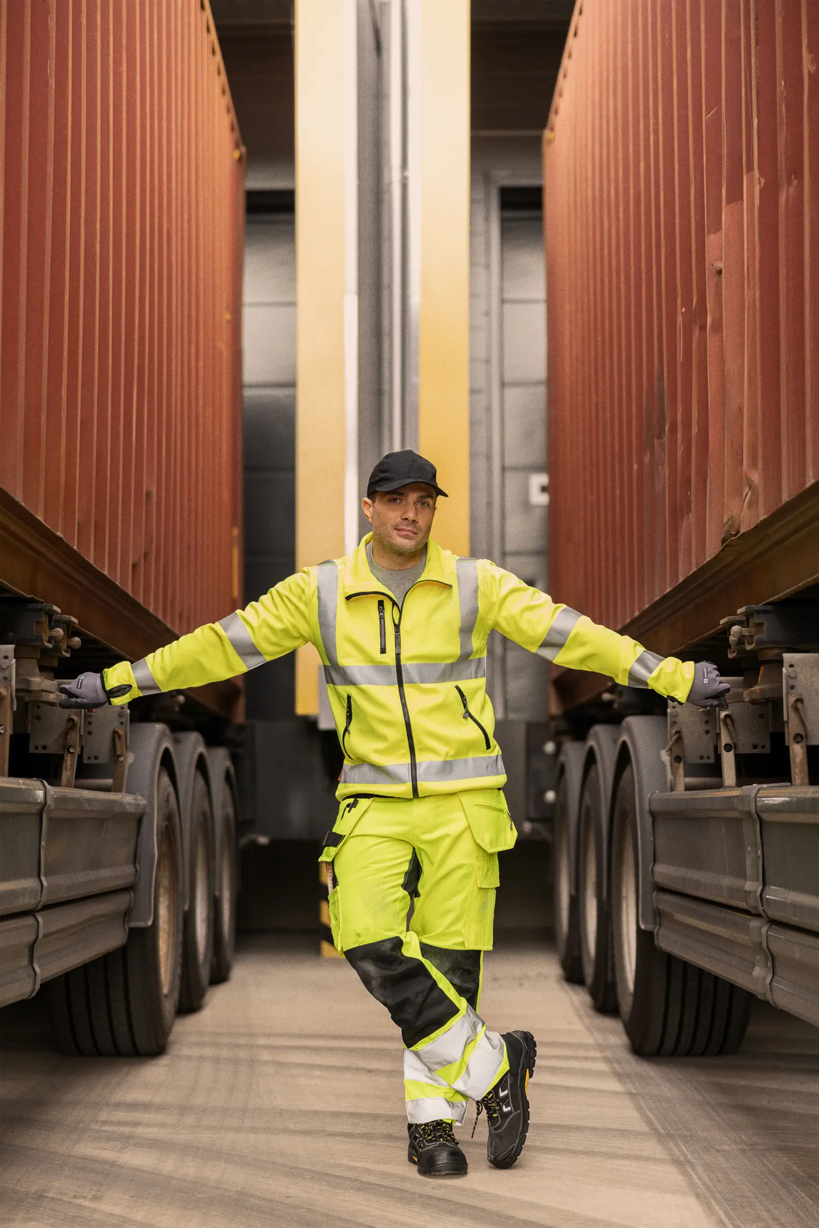 Bild på Hantverksbyxa stretch Varsel Bild på Hantverksbyxa stretch Varsel