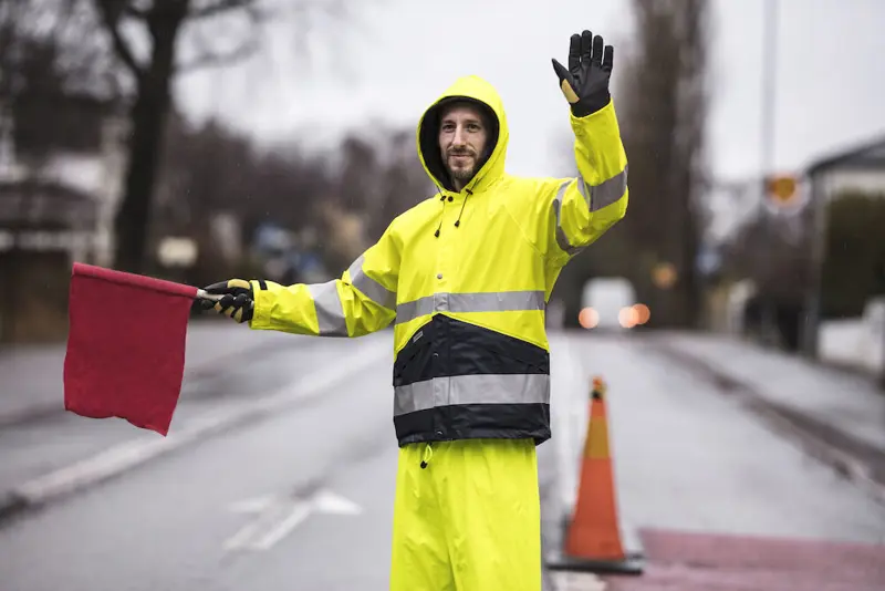 Bild på 2546 Regnbyxa Varsel