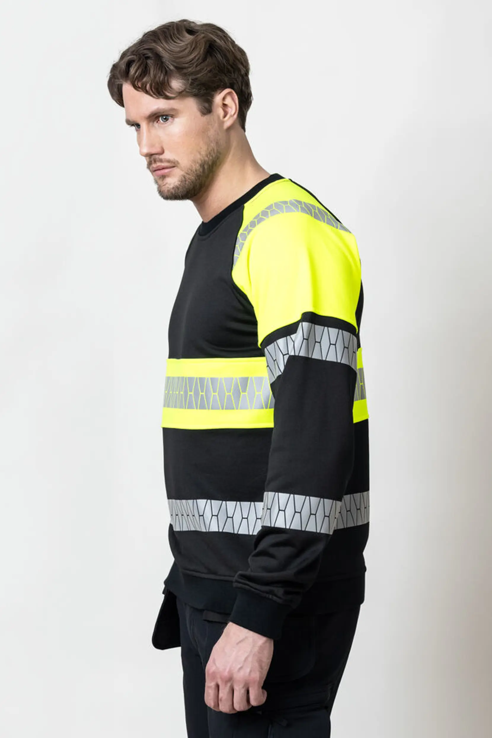 Bild på 5225 Sweatshirt Hel-Zip Varsel Bild på 5225 Sweatshirt Hel-Zip Varsel