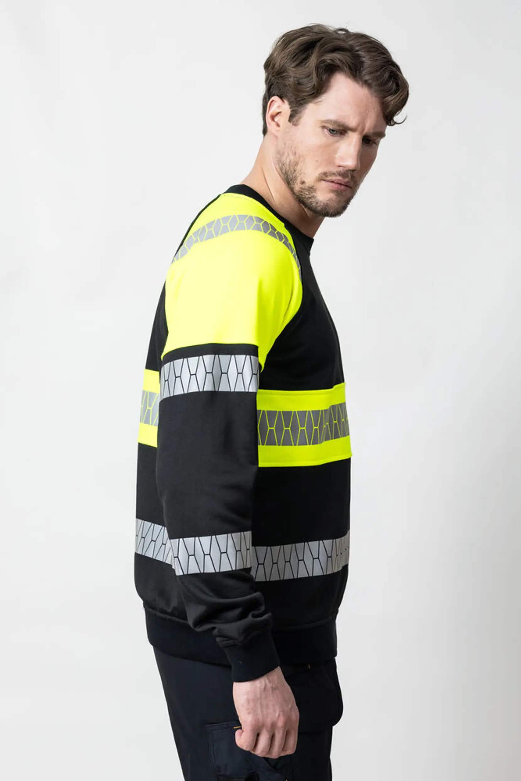 Bild på 5225 Sweatshirt Hel-Zip Varsel Bild på 5225 Sweatshirt Hel-Zip Varsel