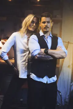 Bild på Indigo Bow 33 Linnen Shirt Slim Fit M