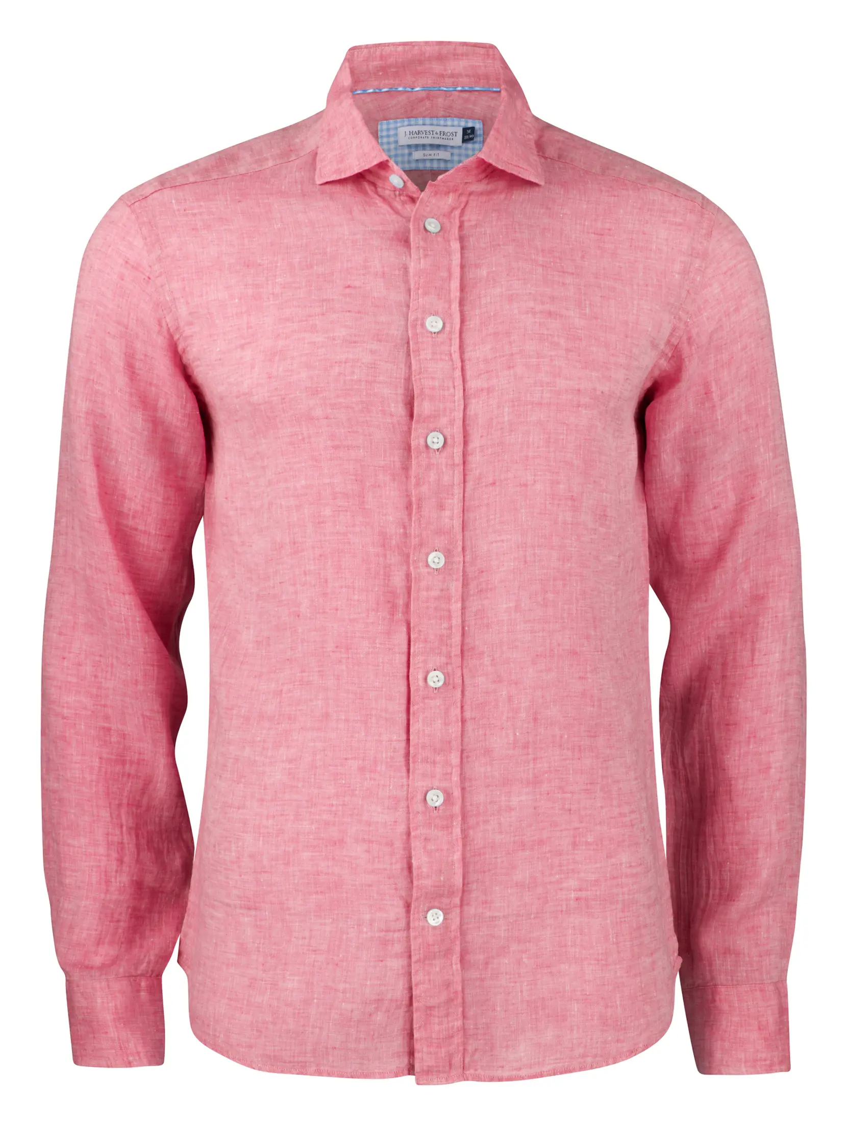 Bild på Indigo Bow 33 Linnen Shirt Slim Fit M Bild på Indigo Bow 33 Linnen Shirt Slim Fit M