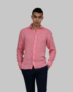 Bild på Indigo Bow 33 Linnen Shirt Slim Fit M