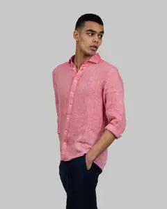 Bild på Indigo Bow 33 Linnen Shirt Slim Fit M