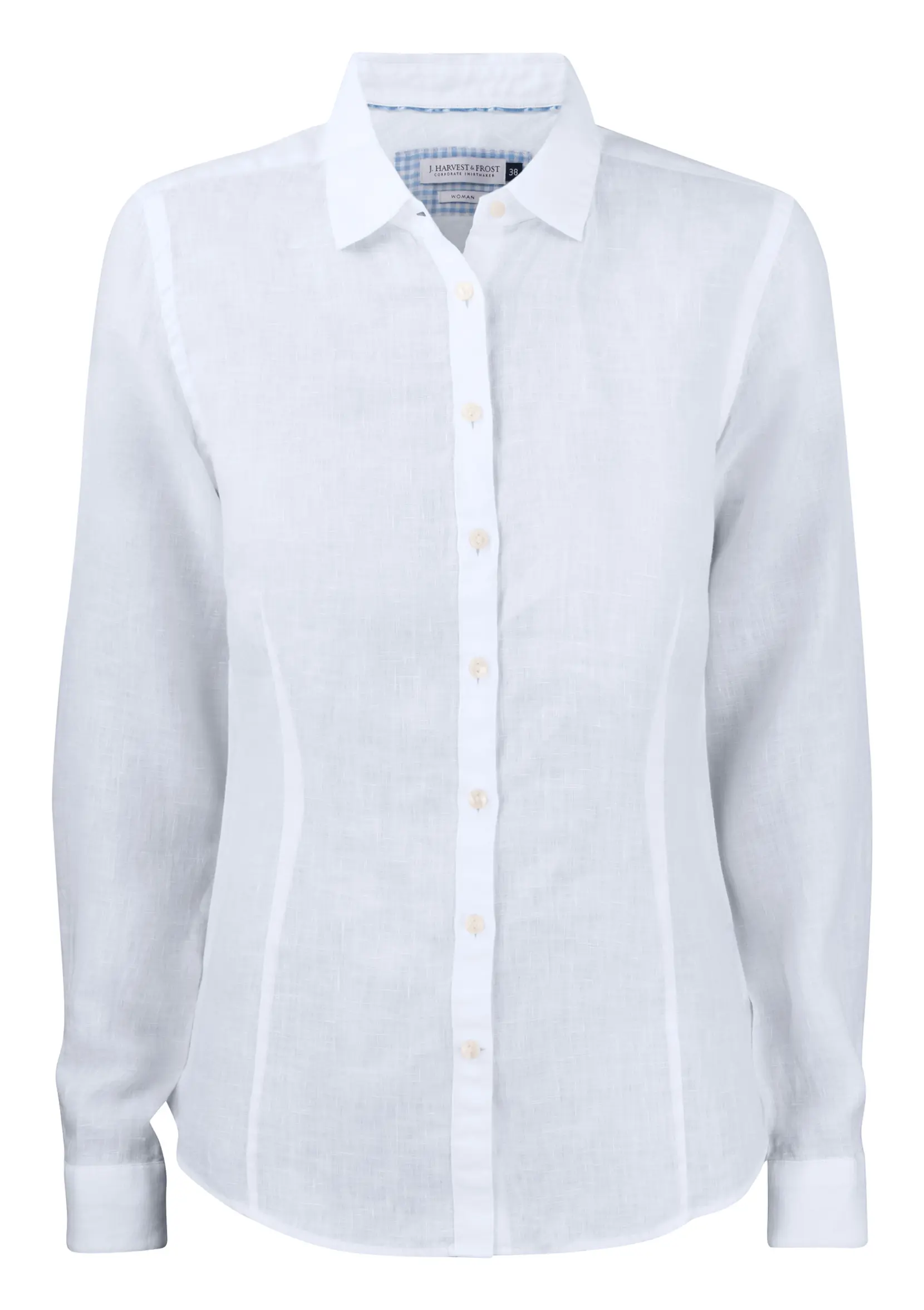 Bild på Indigo Bow 33 Linnen Shirt W Bild på Indigo Bow 33 Linnen Shirt W