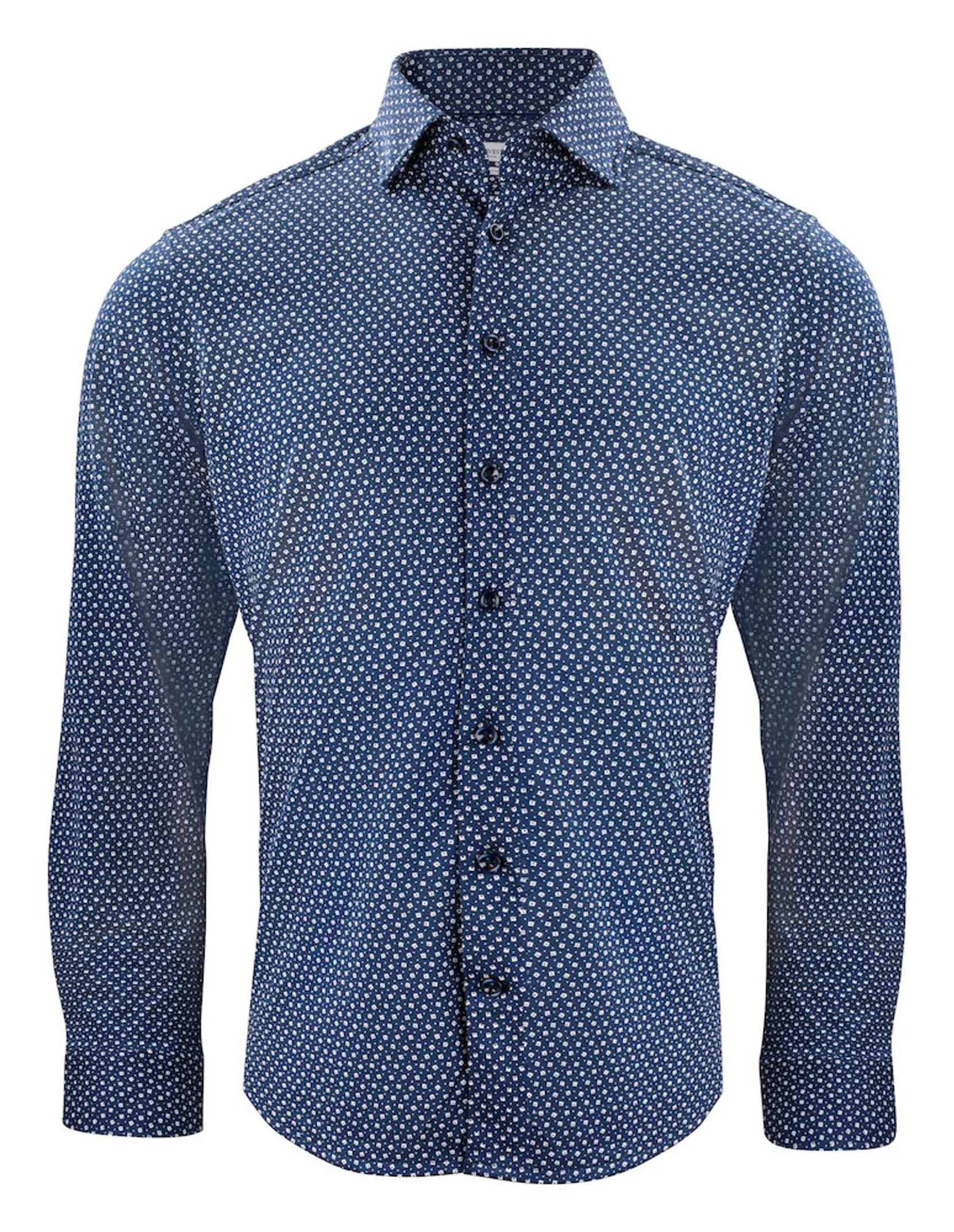 Bild på Indigo Bow 131 Knitted Shirt Regular Fit M