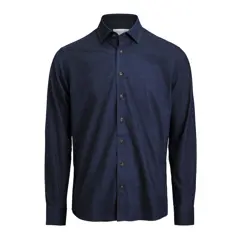 Bild på Indigo Bow 134 Cord Shirt Tailored Fit M